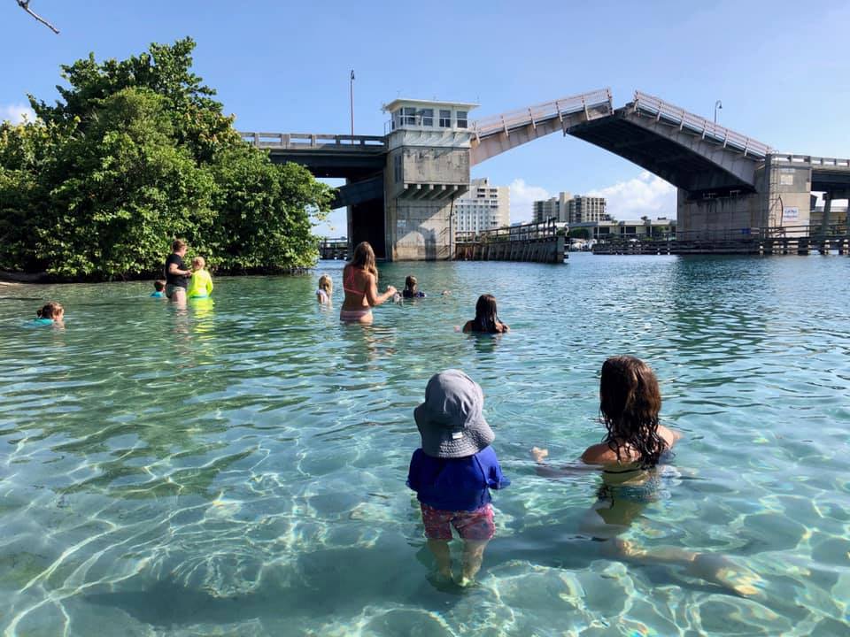 camp kids swimming at JILONA